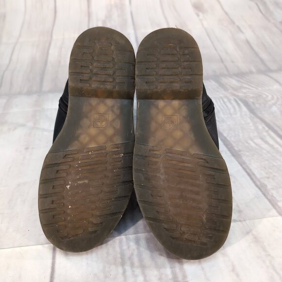 Dr. Martens 1460 Combat Boots Women’s 5 Black Leather Lace-Up Ankle Boots - Picture 8 of 9